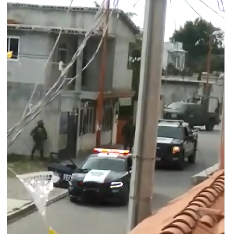 Elementos de la Policía Federal y Ejército Mexicano realizaron el operativo de rescate (Especial)