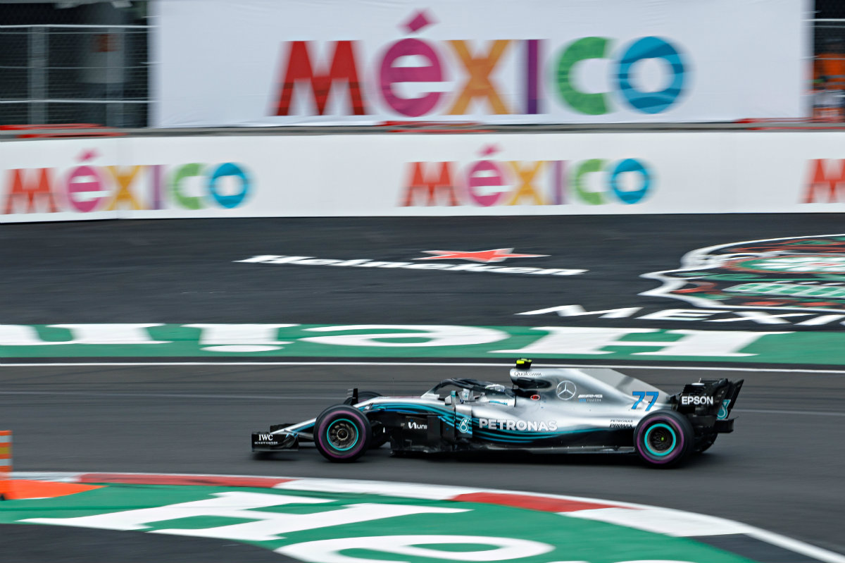 Lewis Hamilton durante el Gran Premio de México 2018 (Imago7)