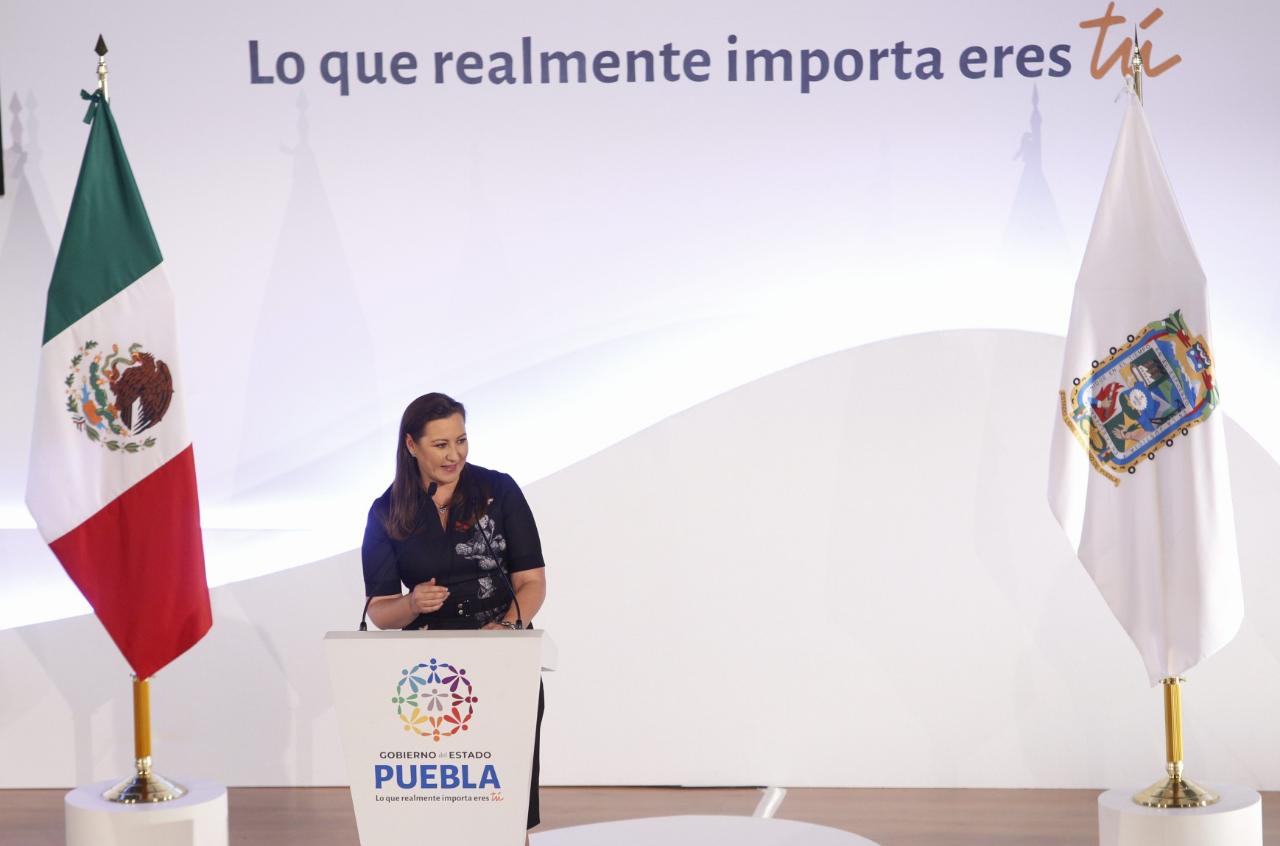 Martha Erika Alonso aseguró que hoy se escribe una nueva historia del estado (Andrés Lobato)