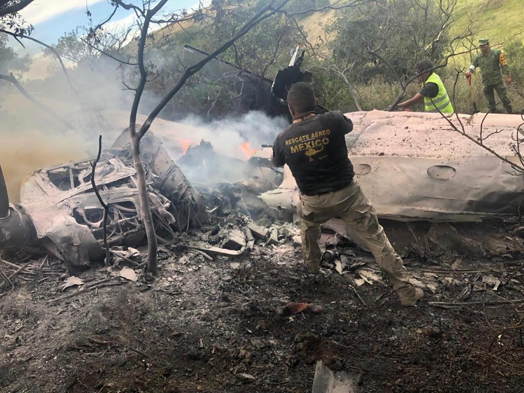 Se trata de una nave tipo tipo Cessna 210 con matrícula XB-MDW.