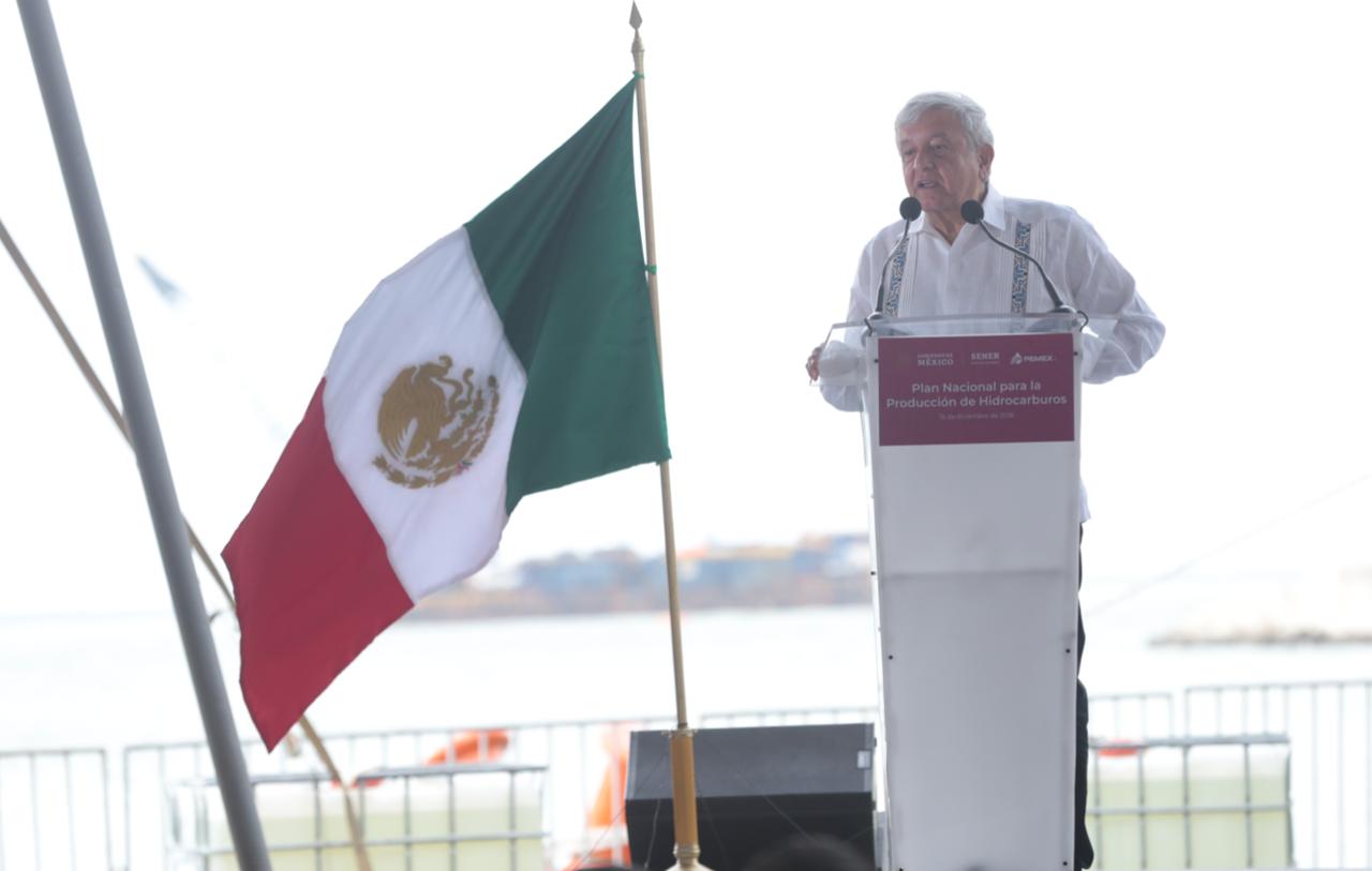 Andrés Manuel López Obrador presenta el Plan Nacional para la Producción de Hidrocarburos (Jesús Quintanar)