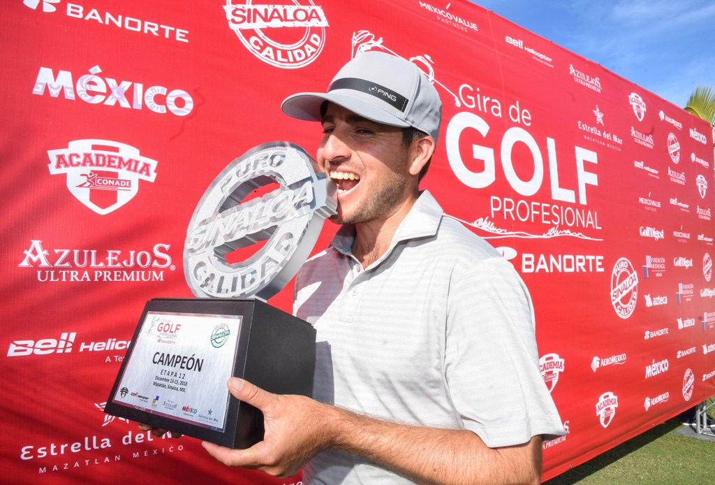 El golfista mexicano Armando Favela (Cortesía)
