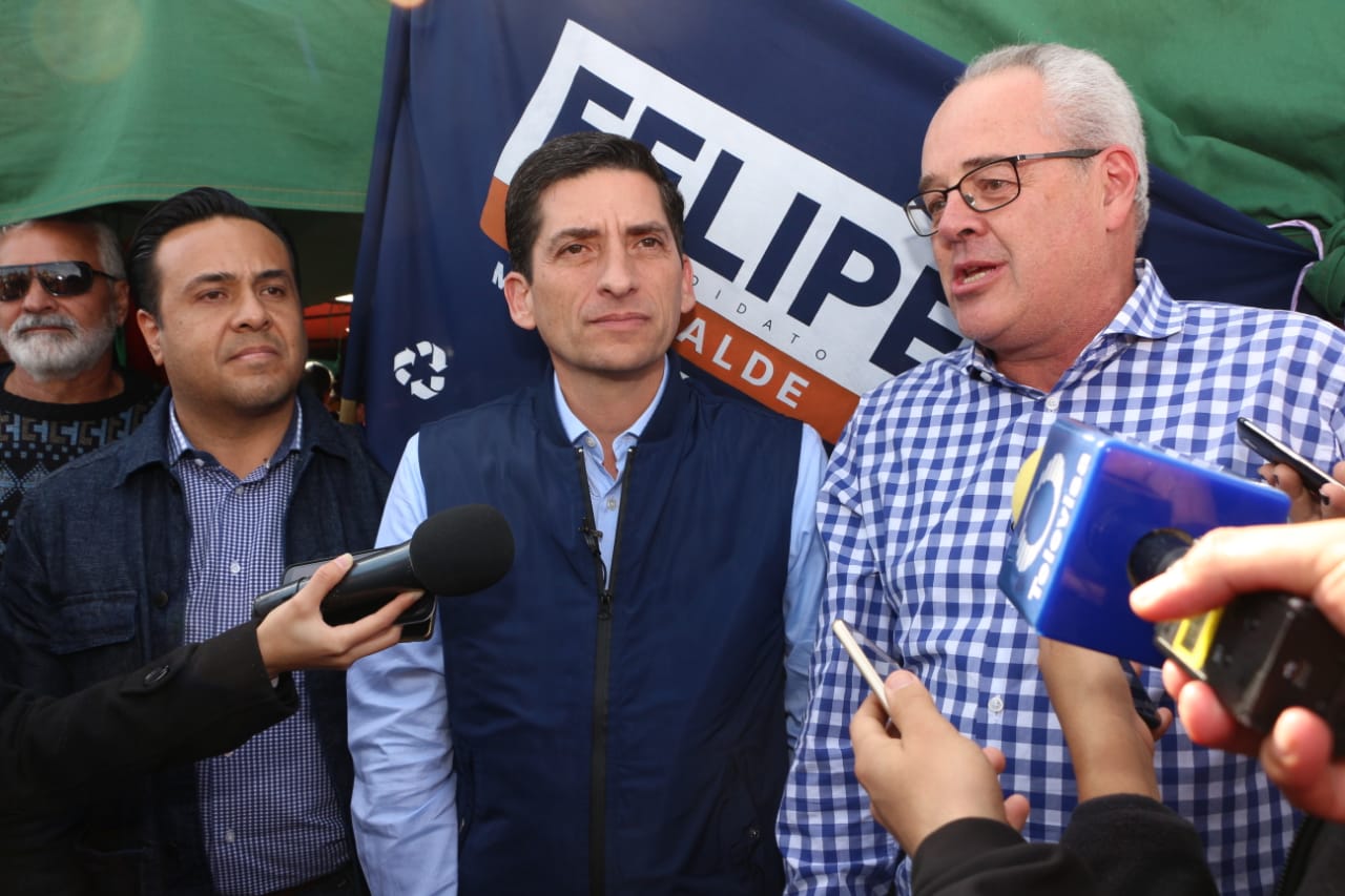 El candidato del PAN a la alcaldía de Monterrey, Felipe de Jesús Cantú. (Especial)