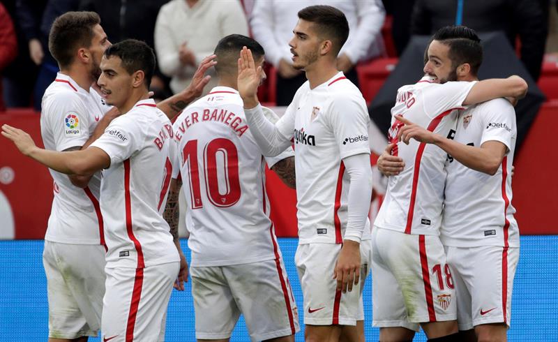 El Sevilla sacó el triunfo (EFE)