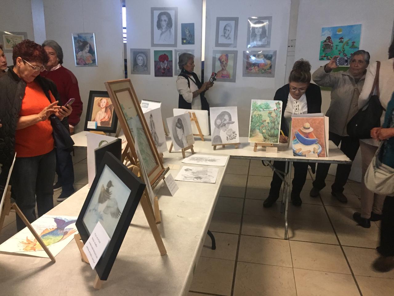 Con una exposición cerraron las actividades en la Universidad de la Tercera Edad, plantel Cumbres.