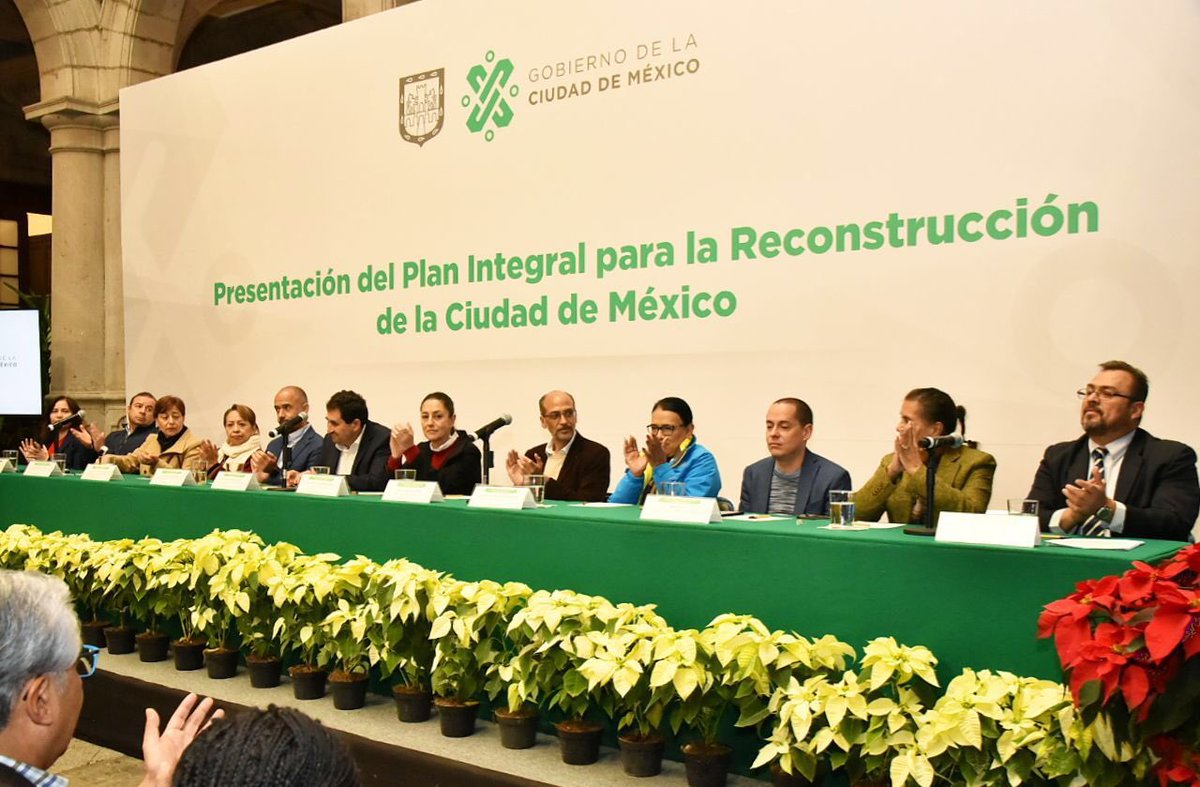 La jefa de Gobierno dijo que la administración pasada no fue capaz de decir el número de damnificados. (Tomada de @Claudiashein)