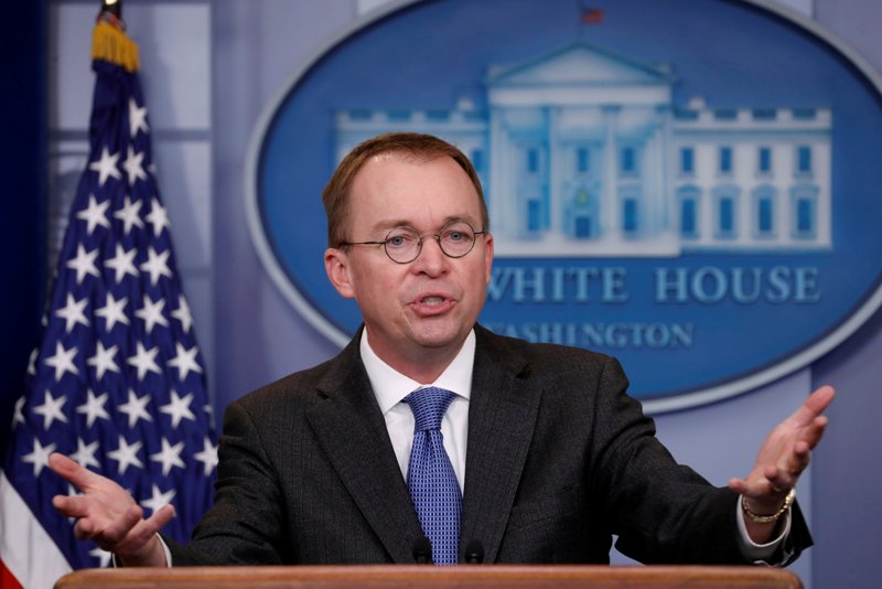 Mick Mulvaney, el nuevo jefe de gabinete del presidente de EU, Donald Trump.