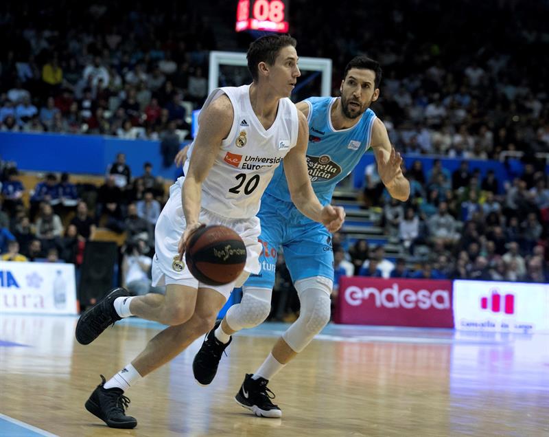 Real Madrid cayó contra Breogán (EFE)