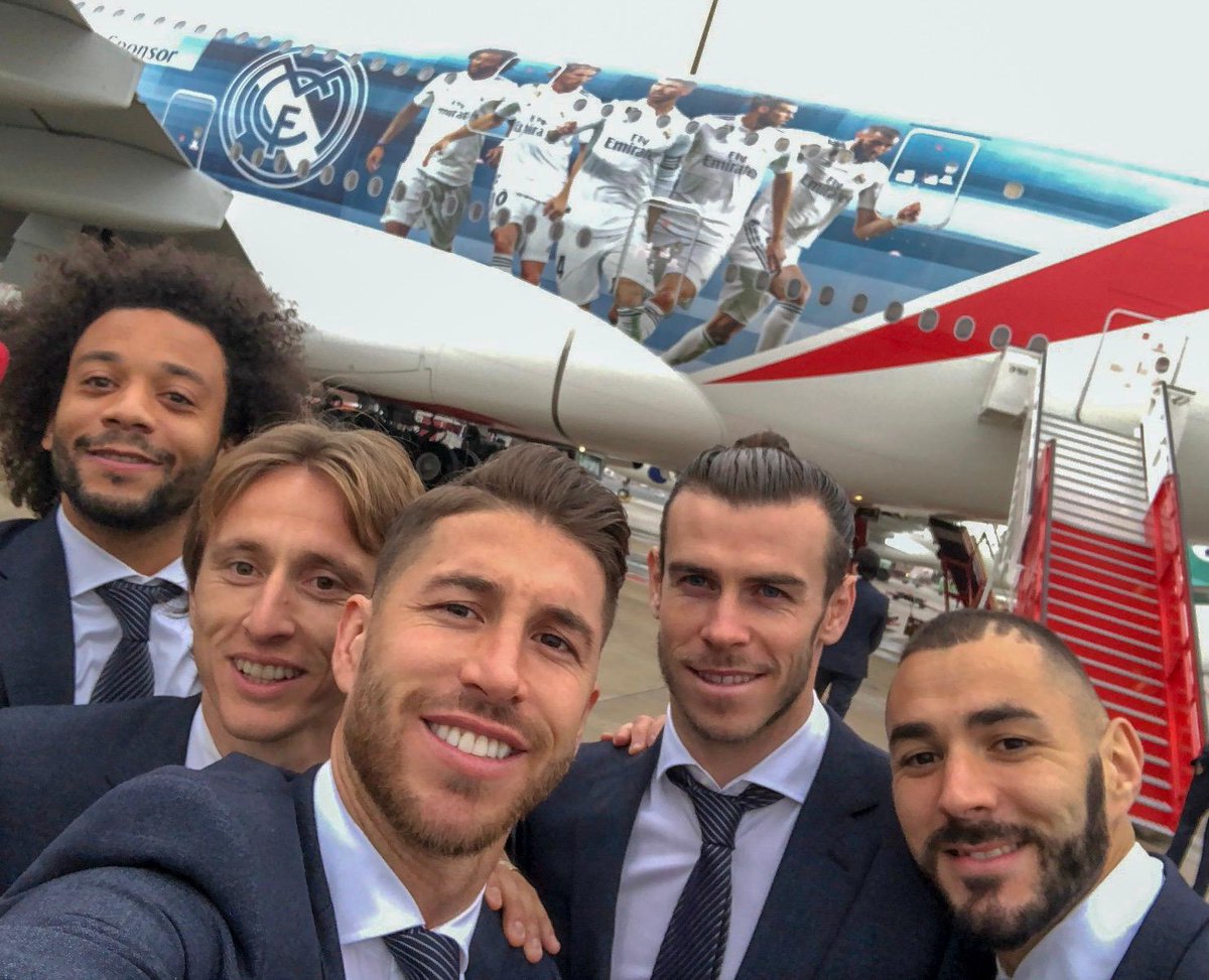 El Real Madrid viaja al Mundial de Clubes (Twitter @realmadrid)