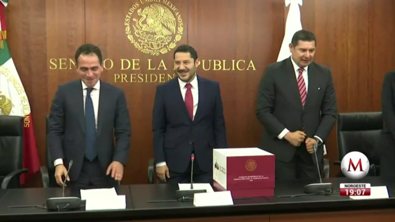 Senado recibe Paquete Económico 2019