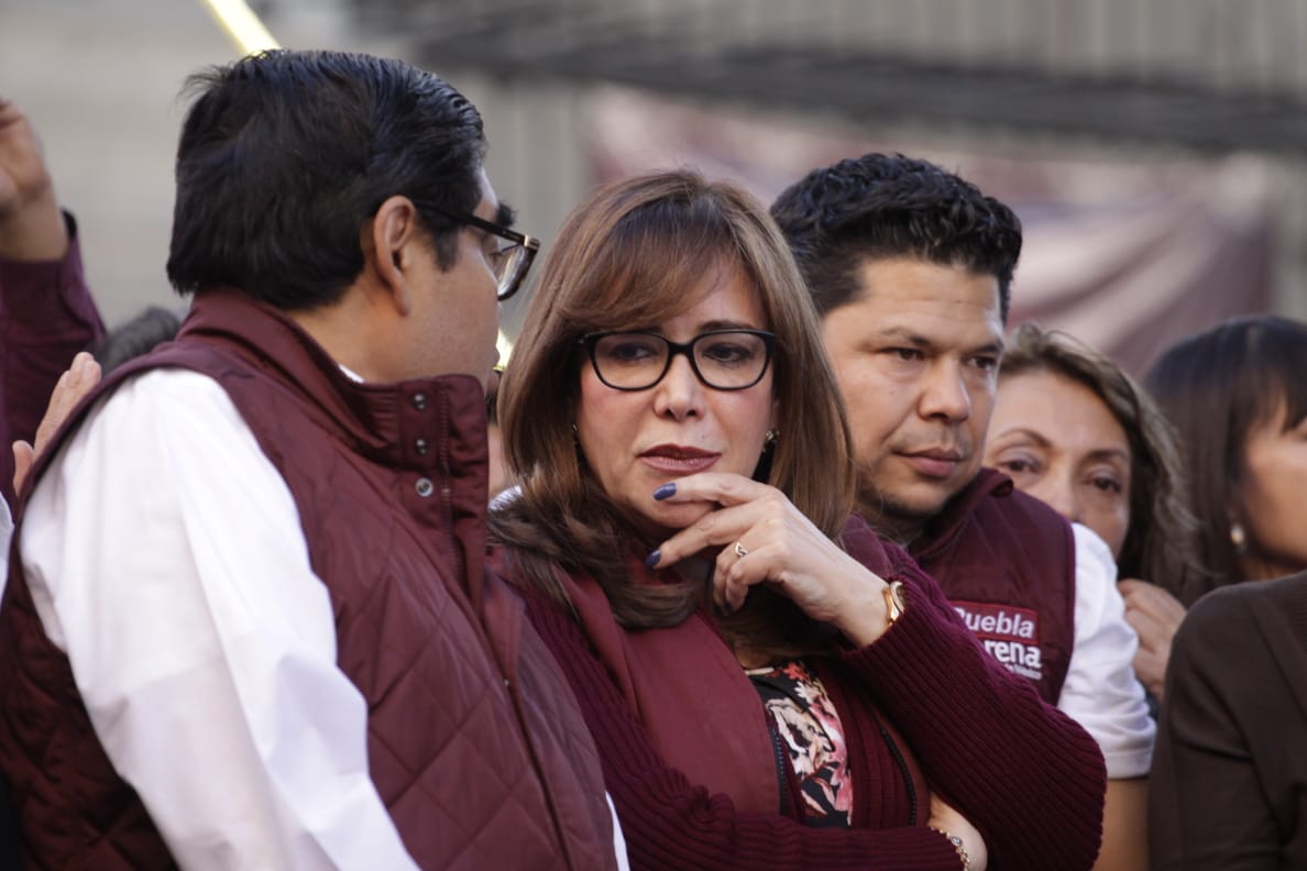 Yeidckol Polevnsky mencionó que la campaña terminó y los representantes populares de Morena tienen que cumplir sus compromisos  (Elena Domínguez)