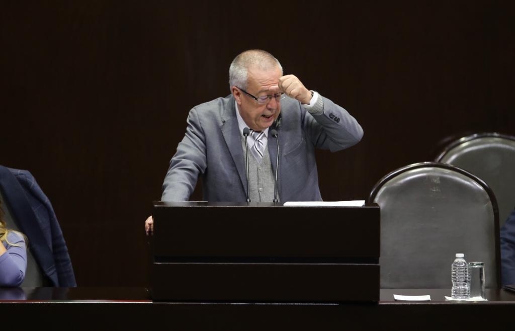 Comparecencia del secretario de Hacienda , Carlos Urzúa, ante la Cámara de Diputados (Foto de Jorge Carballo)