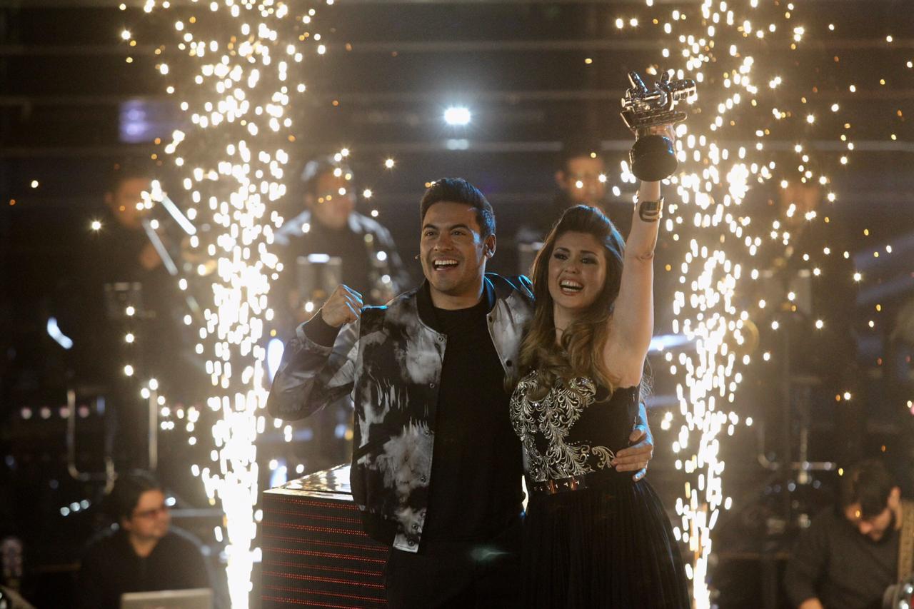 Cristina, del equipo de Carlos Rivera, gana 'La Voz... México' 2018. (Édgar Negrete)