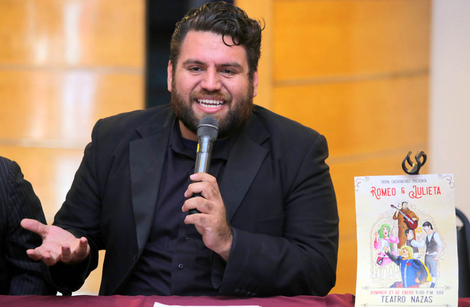 Gerardo ha pisado escenarios de manera independiente o junto a la Tropa Cachivaches. (Manuel Guadarrama)