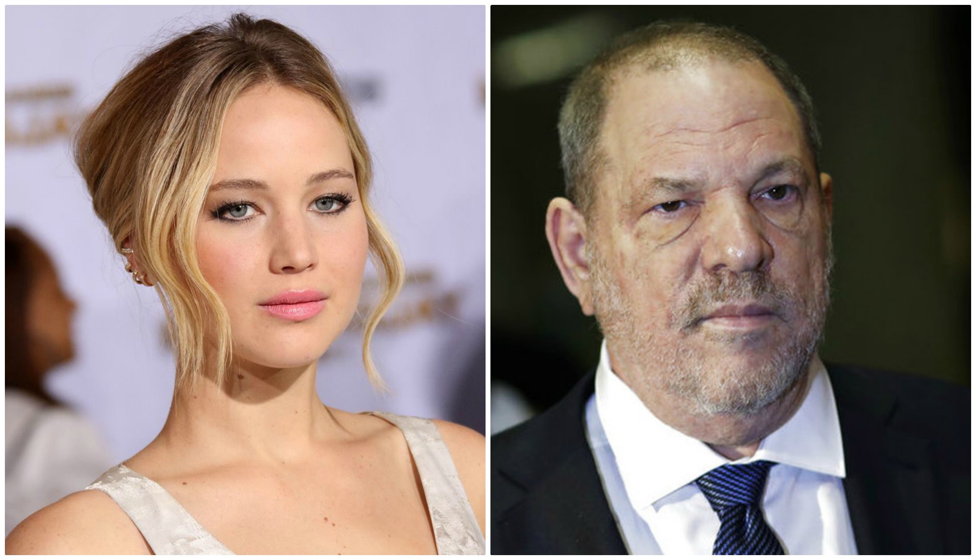 Harvey Weinstein y Jennifer Lawrence. (Foto: AP y Facebook)