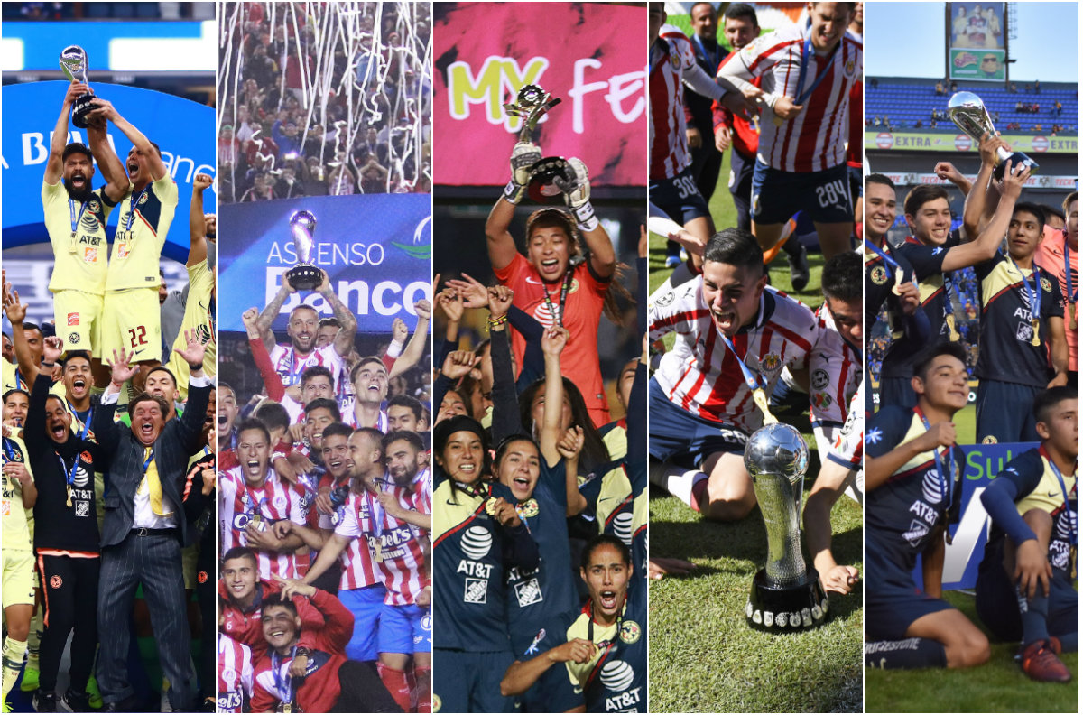 Los campeones de fin  de año en el futbol mexicano (Imago7)