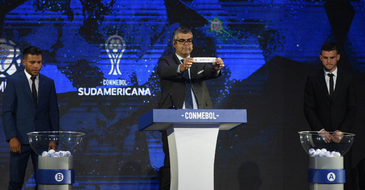 Sorteo de la Copa Sudamericana (AFP)