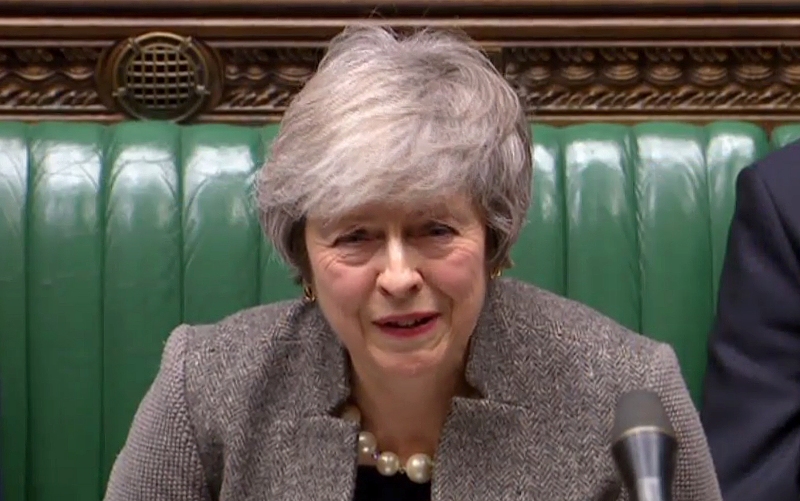 Theresa May.