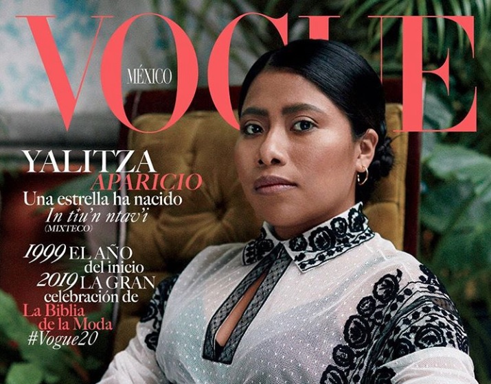 Yalitza Aparicio en la portada de Vogue México. (Instagram @voguemexico)