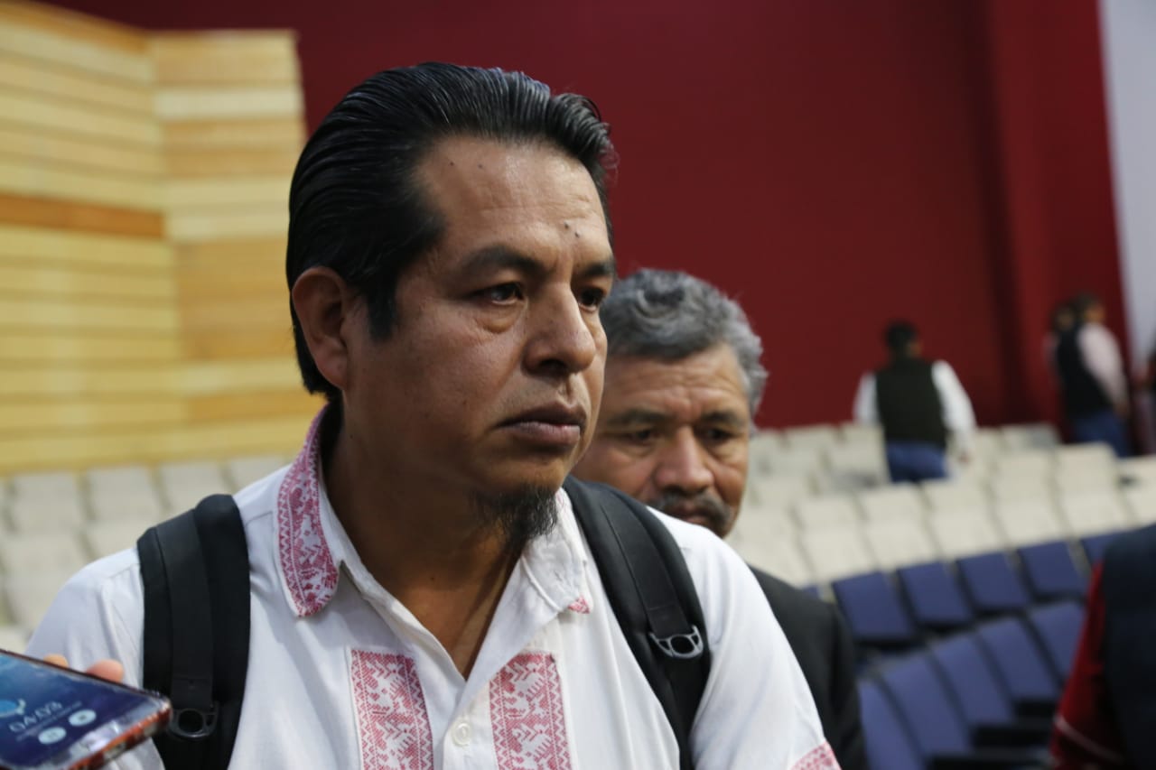 César Cruz Benítez, gobernador hñahñu de San Idelfonso, Tepeji del Río. (Jorge Sánchez)
