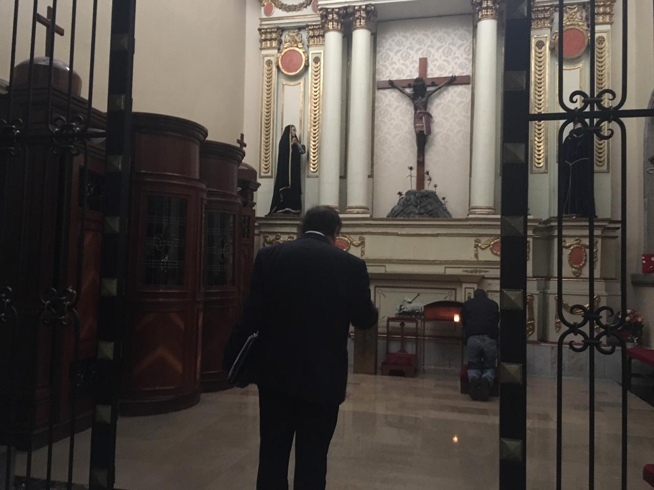 Los debotos buscan la paz interior este fin de año. (Monserrat Mata)