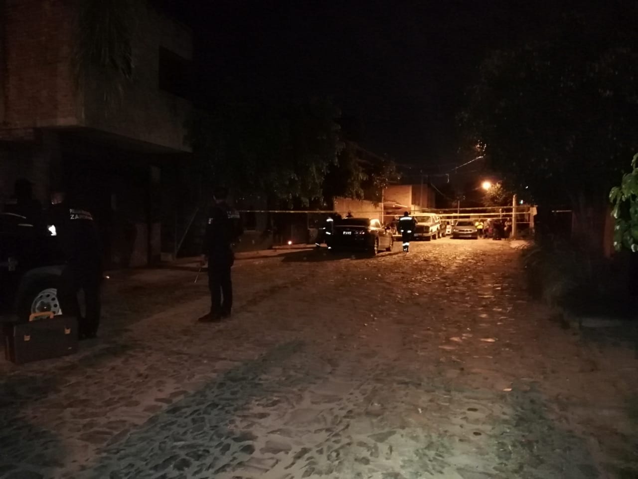 En la escena del crimen la policía encontró varios casquillos calibre 9 milímetros (Cortesía).