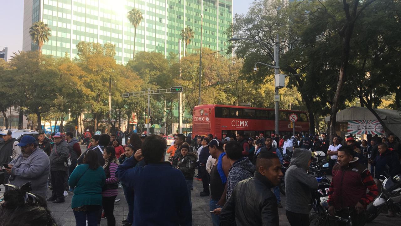 Se prevé que la marcha afecte la circulación en Reforma. (Especial)