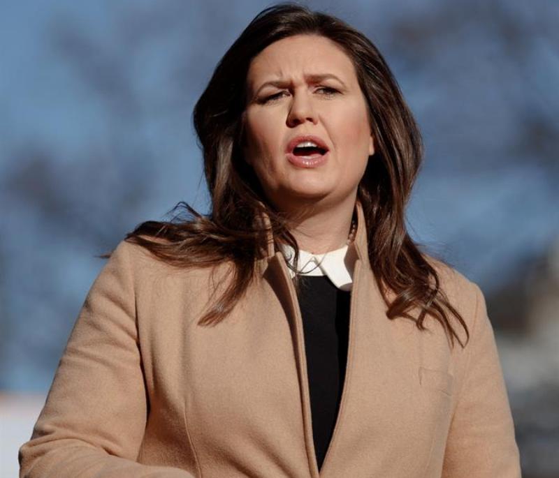El anuncio fue realizado por la vocera de la Casa Blanca,Sarah Huckabee Sanders.