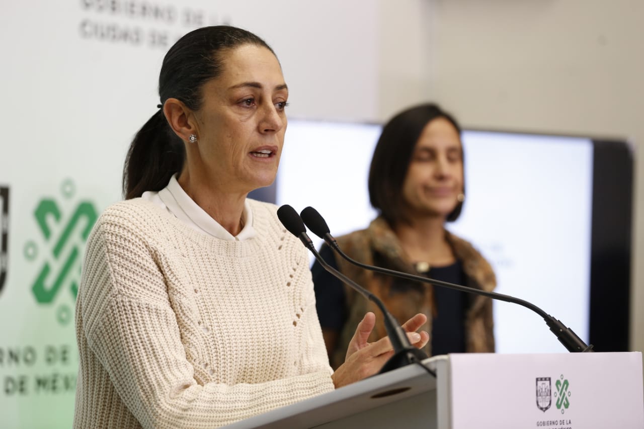 Claudia Sheinbaum, jefa de Gobierno. (Héctor Téllez)