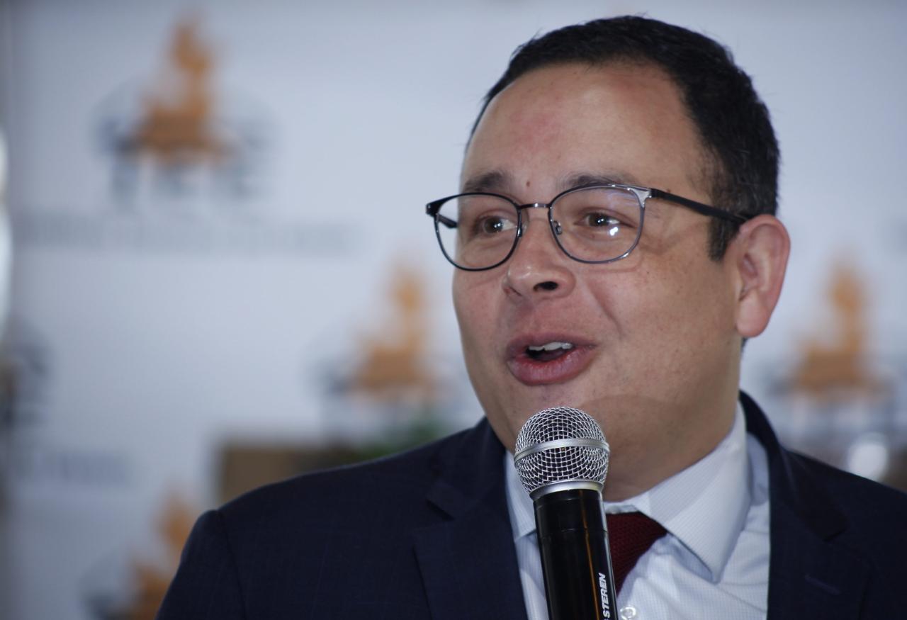 Consejero presidente del Instituto Electoral del Estado (IEE), Jacinto Herrera Serrallonga (Andrés Lobato)