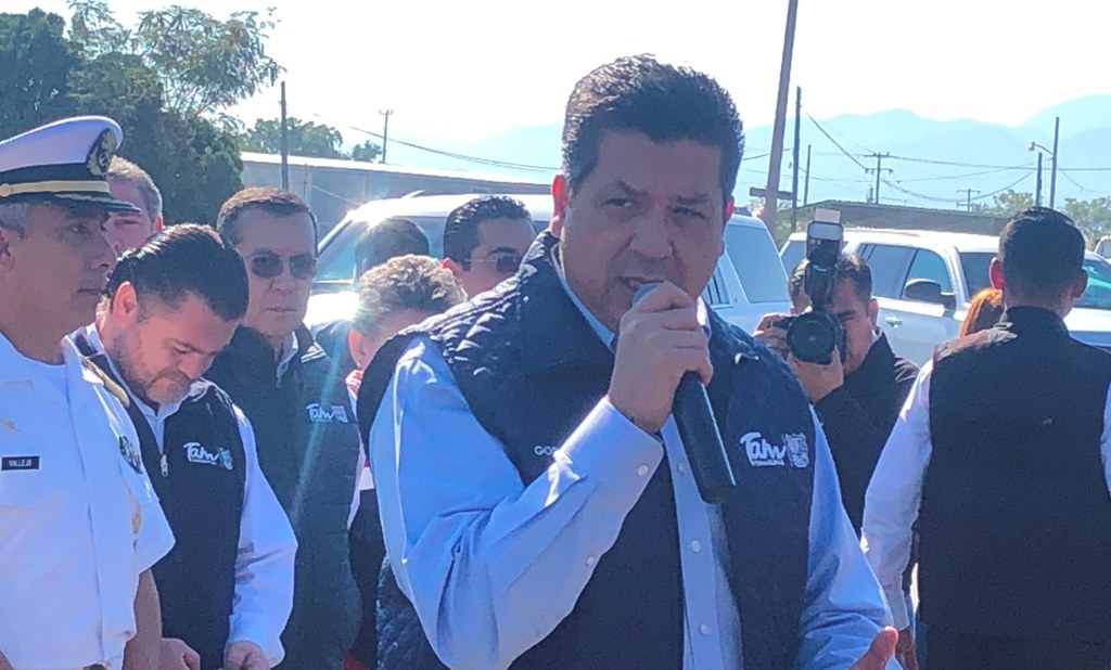 Gobernador de Tamaulipas, Francisco García Cabeza de Vaca.