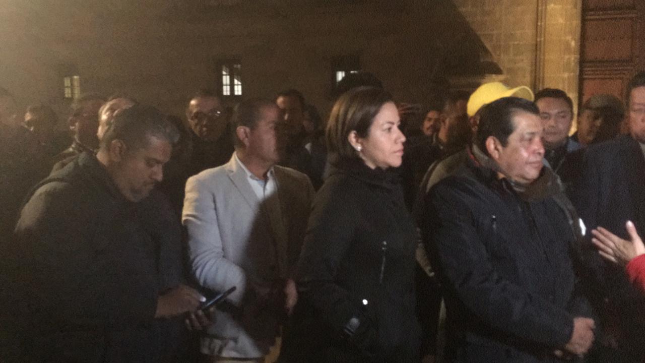 Los alcaldes entregarán una carta a AMLO para exponer sus peticiones. (Jorge Almazán)