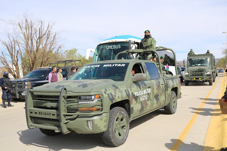 La Brigada de la Policía Militar se integrará a la Guardia Nacional