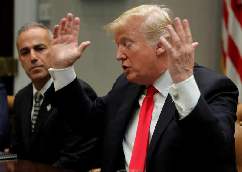 El presidente estadunidense, Donald Trump, aseguró que el Kremlin e Irán, entre otros, no están "felices" (Reuters).