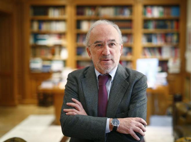 Santiago Muñoz Machado, nuevo director de la RAE. (Javier Barbancho | El Mundo)