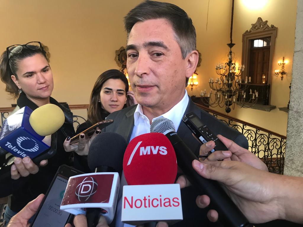 El secretario de Seguridad Pública del Estado, Aldo Fasci Zuazua (Foto: Eduardo Mendieta)