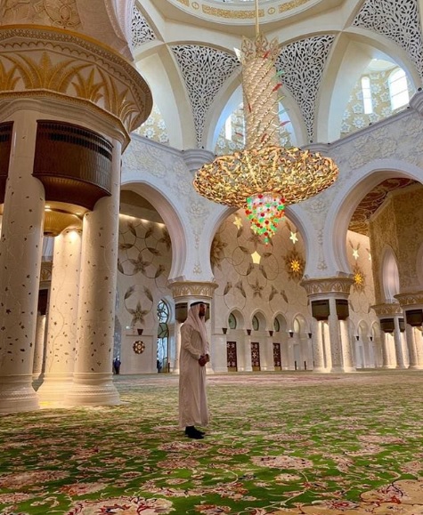 Sergio Ramos se disfraza para salir de compras en Abu Dabi (@sergioramos)