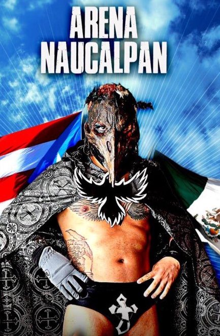 El luchador El Cuervo de Puerto Rico (Twitter)