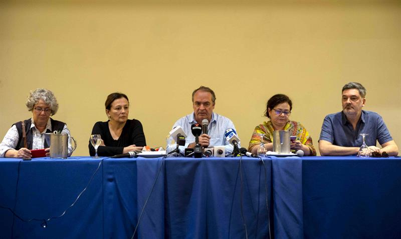 El GIEI encontró que la mayoría de las protestas fueron pacíficas en Nicaragua. (EFE)