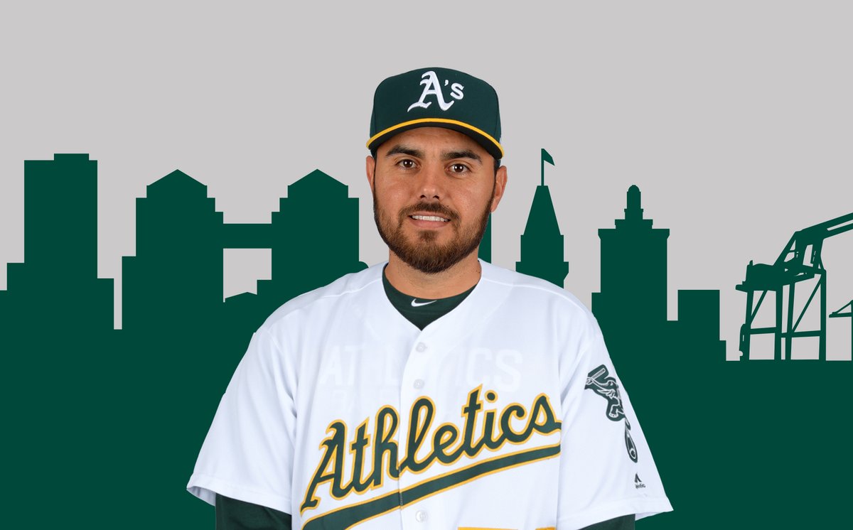 Joakim Soria, nuevo lanzador de los Atléticos (Twitter @Athletics)
