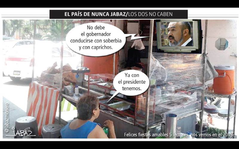 Los dos no caben