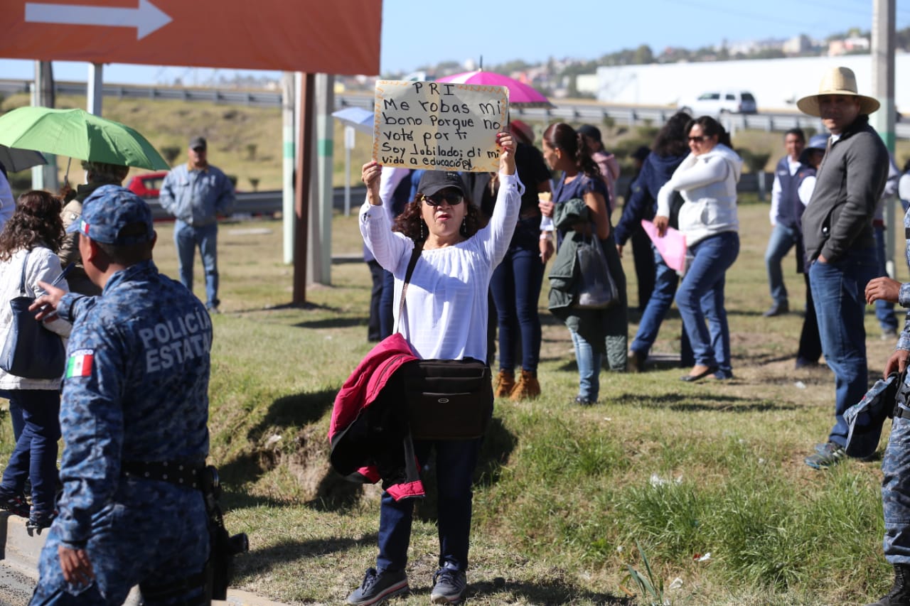 Marchan también en Huejutla, Actopan, Tulancingo, Real del Monte, Mixquiahuala. (Jorge Sánchez)