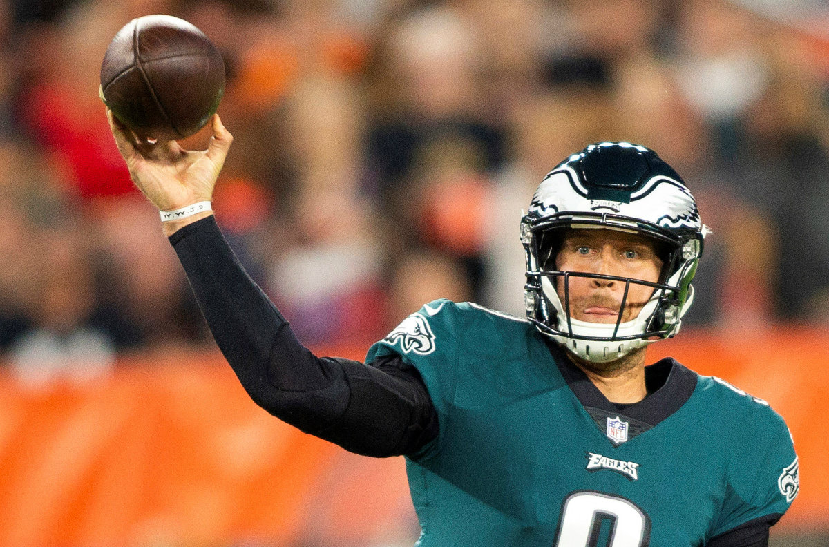 Nick Foles, quarterback de los Eagles de Philadelphia (Reuters)