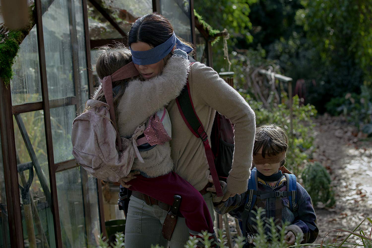 Sandra Bullock protagoniza 'Bird Box: A ciegas'. (Especial)