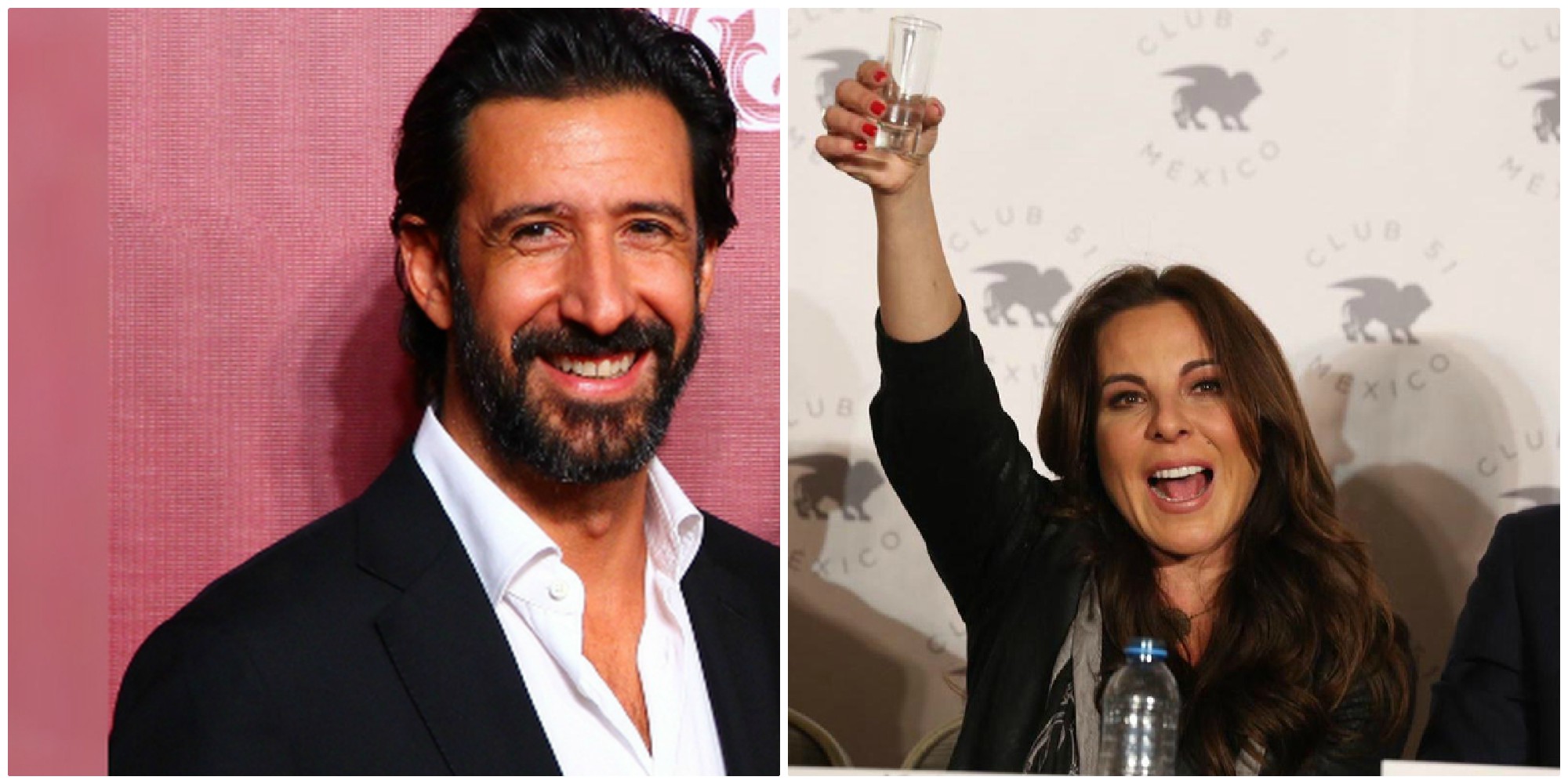 José María Yázpik y Kate del Castillo. (Foto: Especial y Nelly Salas)
