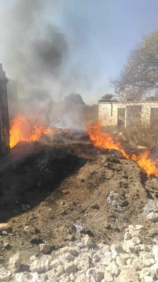 Los incendios registrados durante estos dos días han sido de más de 2 mil metros