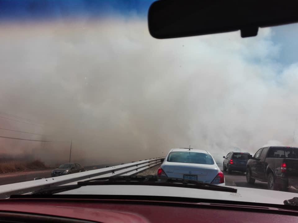 Los incendios registrados durante éstos dos días han sido de más de 2 mil metros