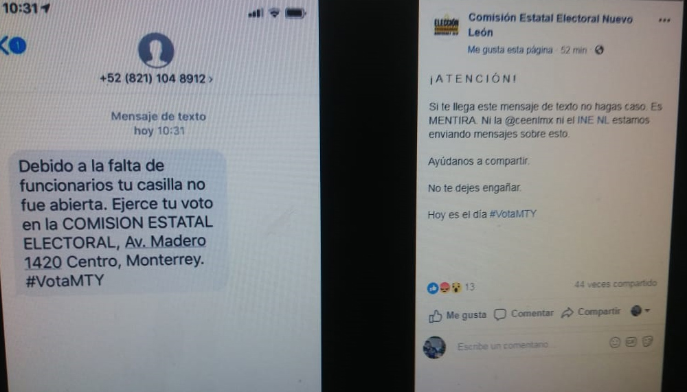 La CEE pide estar alerta ante información falsa. (Foto: Especial)
