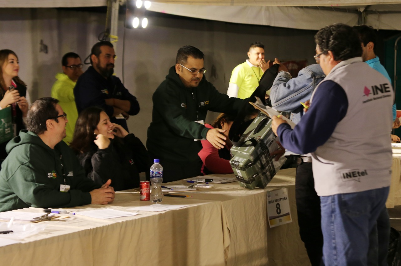 Cierra jornada electoral con 11 detenidos y 44 denuncias.  (Jorge López)
