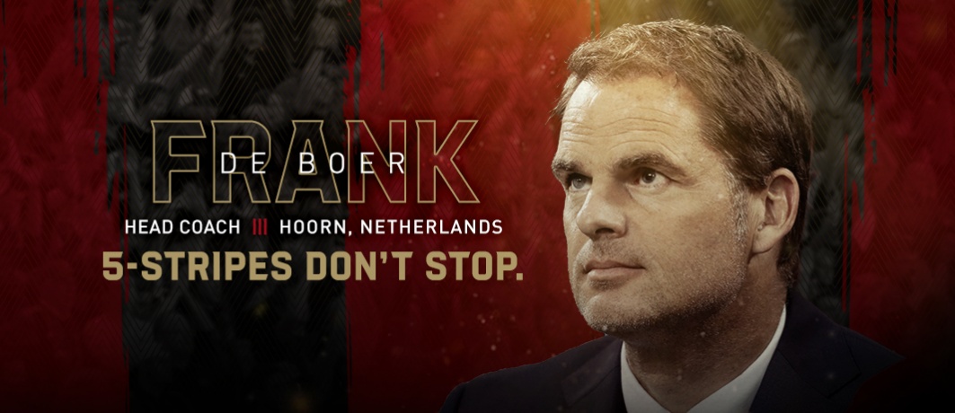 Frank de Boer, nuevo director técnico del Atlanta United (Twitter @ATLUTD)